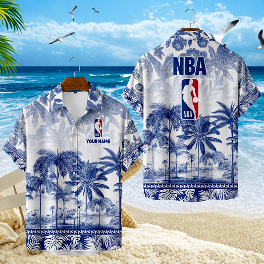 ELITE EDITION - NEW CUSTOMIZED NATIONAL BASKETBALL ASSOCIATION UNISEX HAWAIIAN SHIRT - NBA31