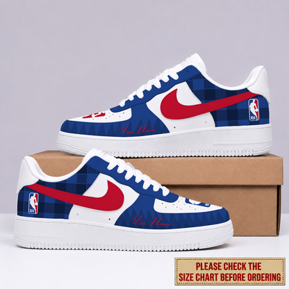 FINAL SALE - NEW CUSTOMIZED NBA31 NATIONAL BASKETBALL ASSOCIATION AF1 SNEAKERS