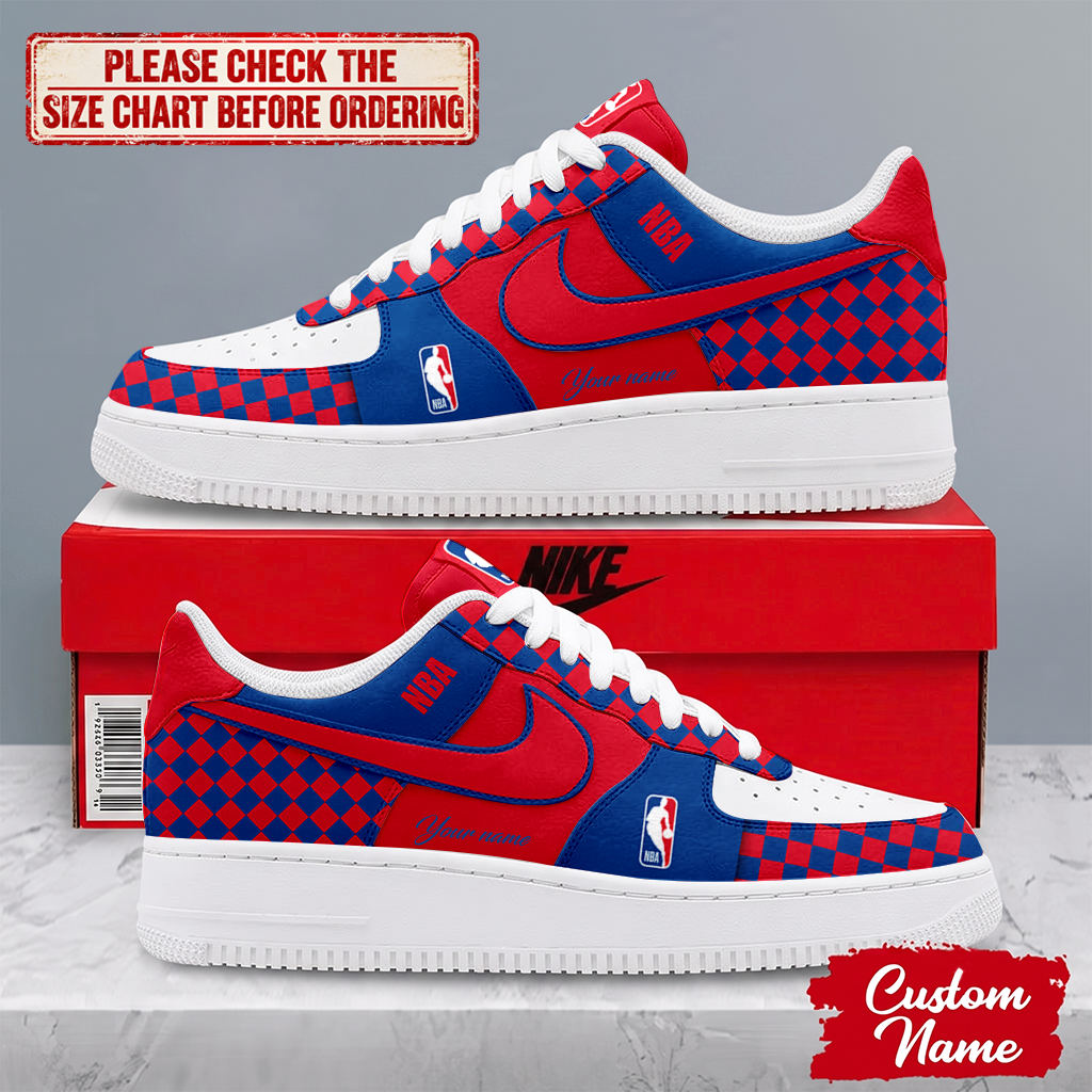 FINAL SALE - NEW CUSTOMIZED NBA31 NATIONAL BASKETBALL ASSOCIATION AF1 SNEAKERS