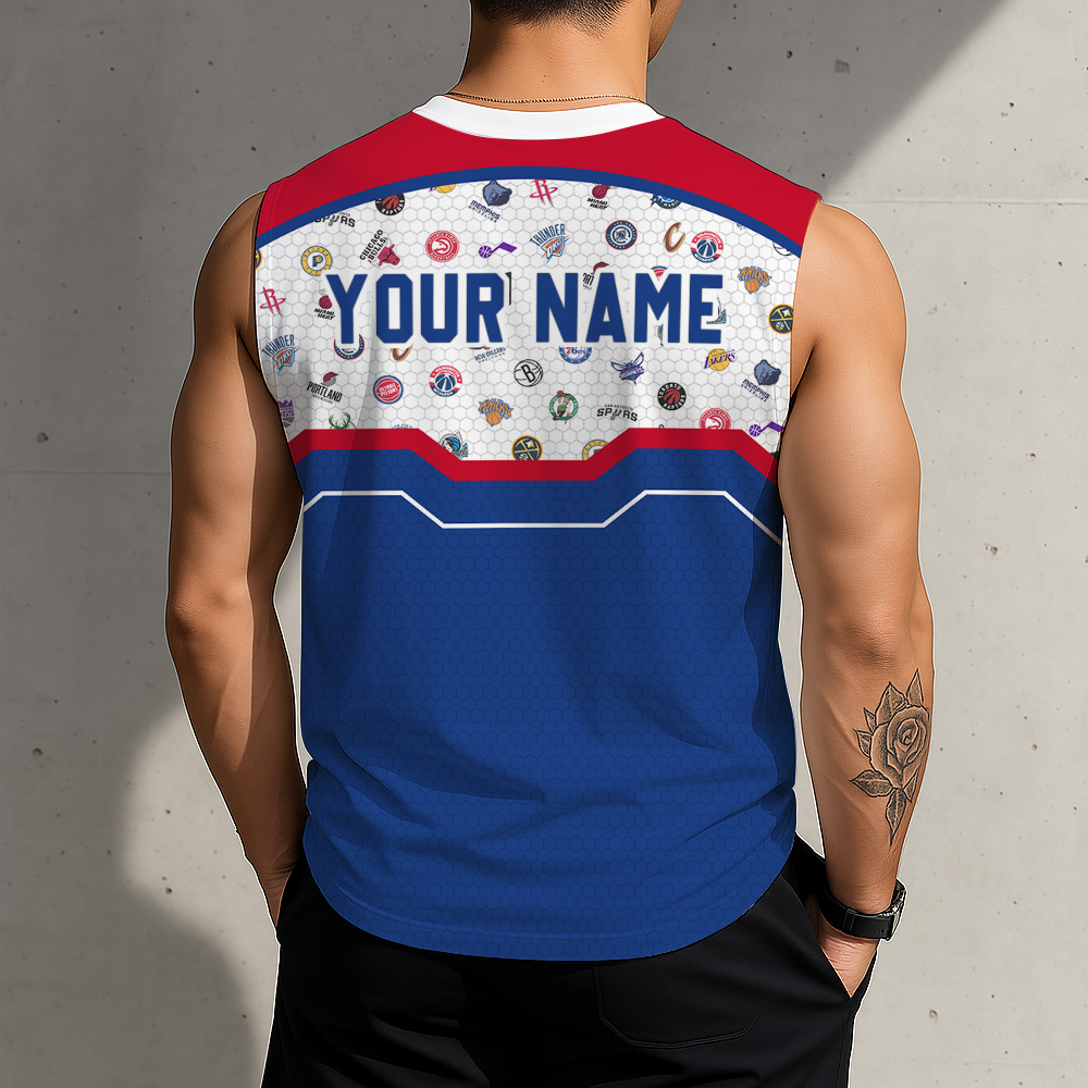 [LIMITED EDITION] NEW CUSTOMIZED NBA32 ALL TEAMS MEN'S TANK TOP