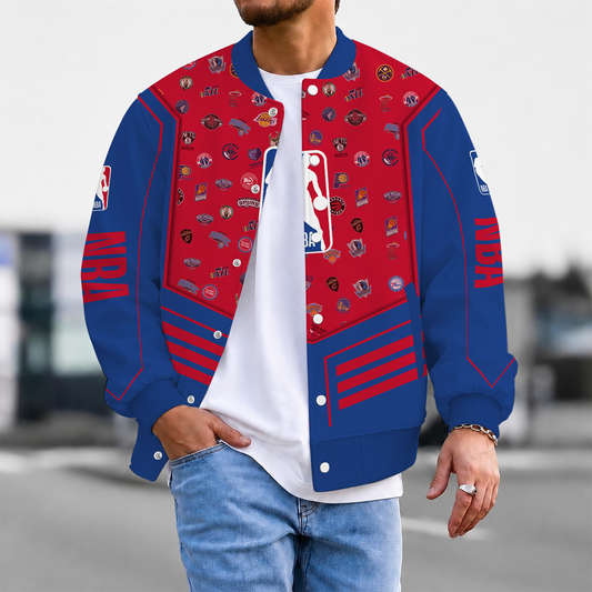 LIMITED DROP - NEW CUSTOMIZED NBA ALL TEAMS BASEBALL JACKET, SATIN VARSITY JACKET - NBA32