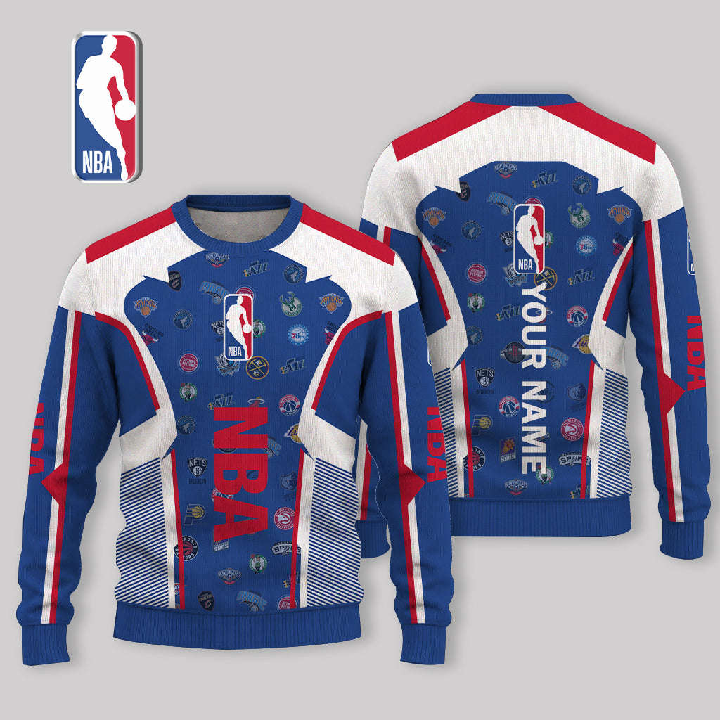 VIRAL EDITION - NEW CUSTOMIZED BKA NBA ALL TEAMS UGLY SWEATER - NBA32