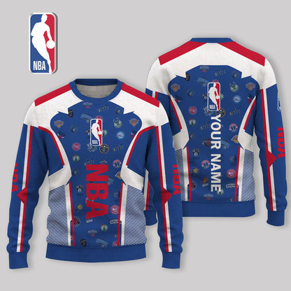 VIRAL EDITION - NEW CUSTOMIZED BKA NBA ALL TEAMS UGLY SWEATER - NBA32