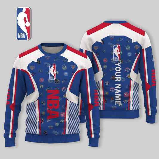 VIRAL EDITION - NEW CUSTOMIZED BKA NBA ALL TEAMS UGLY SWEATER - NBA32
