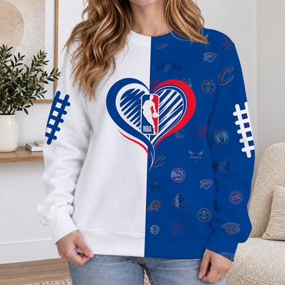 ELITE EDITION - NEW CUSTOMIZED NBA ALL TEAMS RIBBED HOODIE & SWEATSHIRT - NBA32