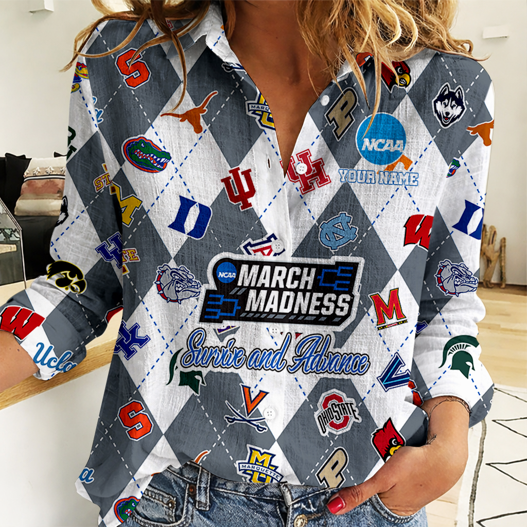 VIRAL EDITION - NEW CUSTOMIZED | NCAA MAM32 MAM ALL TEAMS WOMEN CASUAL SHIRT FOR FAN