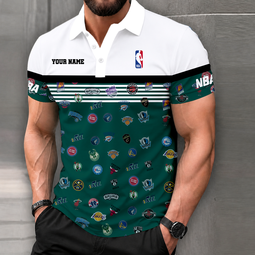 VIRAL EDITION - NEW CUSTOMIZED NBA32 NBA ALL TEAMS POLO SHIRT