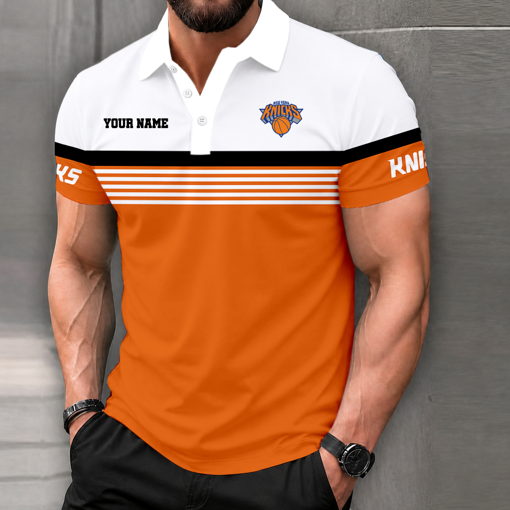 VIRAL EDITION - NEW CUSTOMIZED NBA04 NYK NEW YORK KNICKS POLO SHIRT