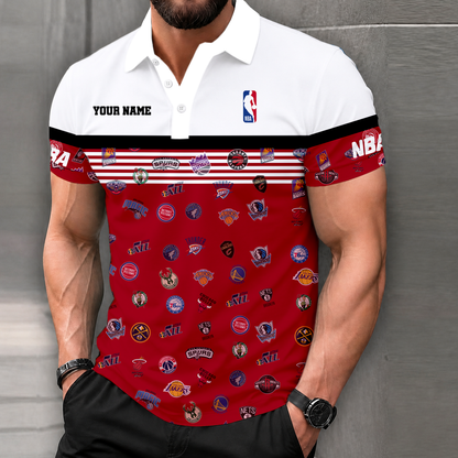 VIRAL EDITION - NEW CUSTOMIZED NBA32 NBA ALL TEAMS POLO SHIRT